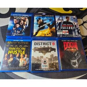 Blu-ray Movie Lot of (6)